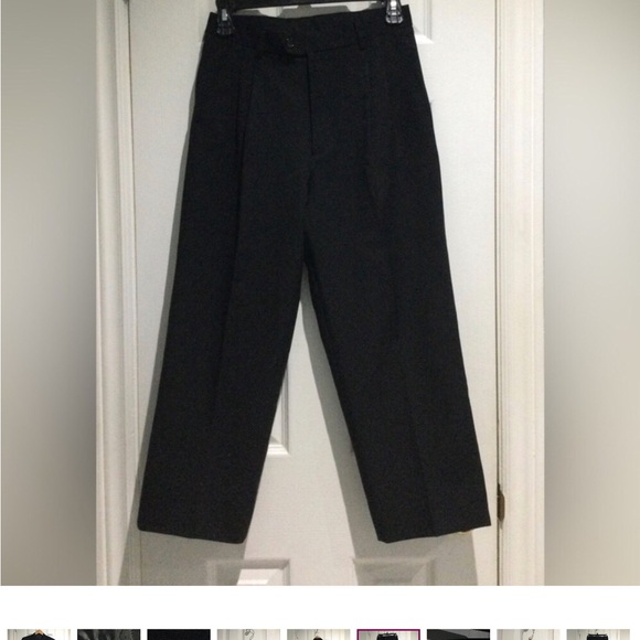 Cigliano Elegant Italian Formal Black Suit - Picture 5 of 7